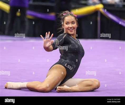 February 5 2022 Lsus Aleah Finnegan Performs Her Floor Routine