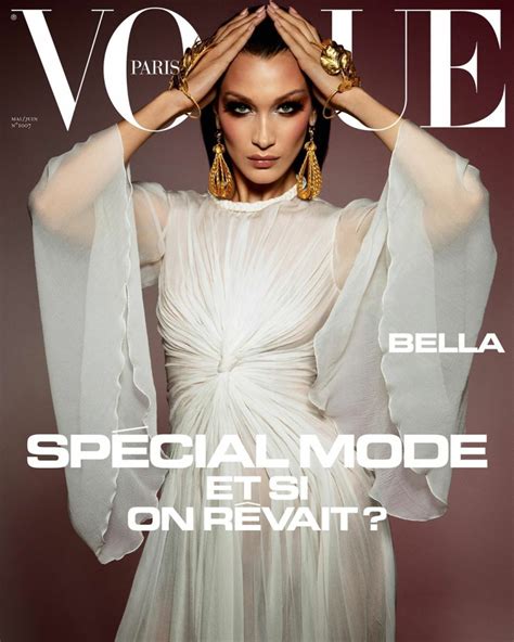 Bella Hadid French Vogue May 2020 Img Models