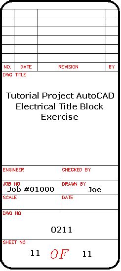 Title Block Tutorial