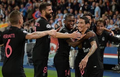 Paris Saint Germain 15 16 CL Trikot Debüt auf dem Platz Nur Fussball