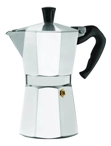 Cafetera Moka Tipo Italiana De Aluminio Pocillos