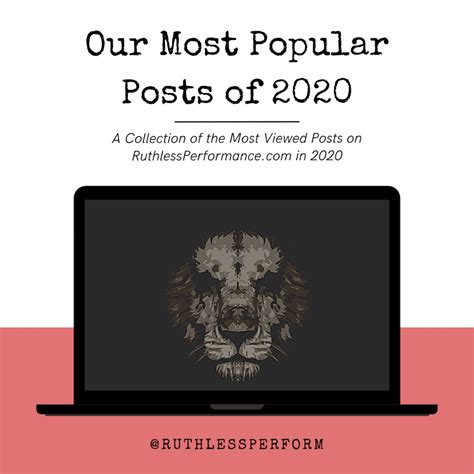 popular posts   ruthless performance