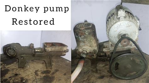 Donkey Pump Restore Donkey Pump Repair Youtube