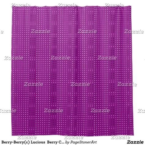 Berry Berry C Lucious Berry Color Shower Curtain Shower Curtain