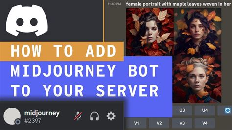 How To Add Midjourney To Your Discord Server YouTube