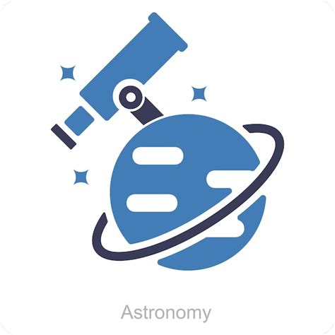 Premium Vector Astronomy And Science Icon Concept