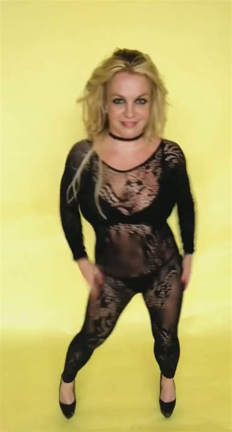 Britney Spears Dances In Sexy Lace Bodysuit A Day After Her Father Jamie Steps Down As