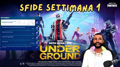 Fortnite Capitolo Stagione Come Completare Le Sfide Di Settimana