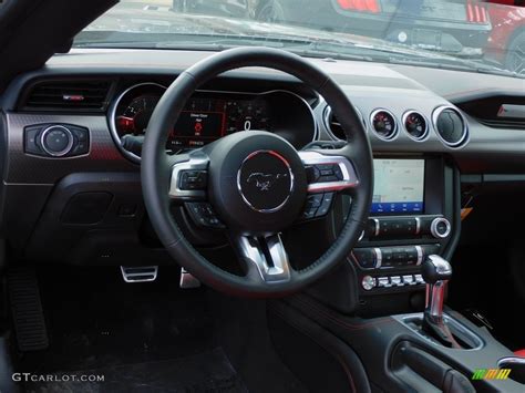 2022 Ford Mustang GT Premium Fastback Showstopper Red Dashboard Photo #143967944 | GTCarLot.com