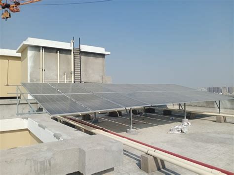 Mounting Structure Grid Tie Solar Power Plant For Commercial Capacity 10 Kw At Rs 44000kw In