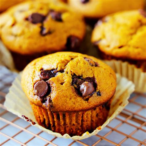 Pumpkin Chocolate Chip Muffins Recipe The Anthony Kitchen Recipe Pumpkin Chocolate Chip