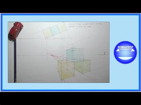 Prospettiva Accidentale Di Una Composizione Di Tre Cubi Metodo Dei