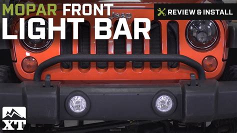 Jeep Wrangler Front Light Bar