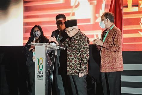 Buka Asia Media Summit Wapres Ajak Insan Media Perkuat Peran