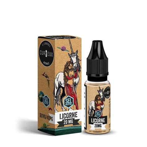 Curieux SALT Licorne Q Vapehouse Online EU