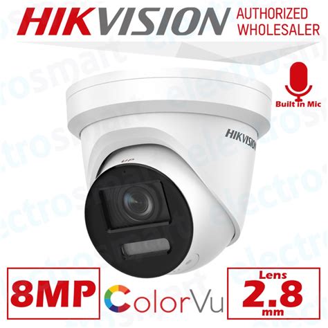 Ds Cd G Lsu Sl Mm C Hikvision Mp K Colorvu Fixed Turret