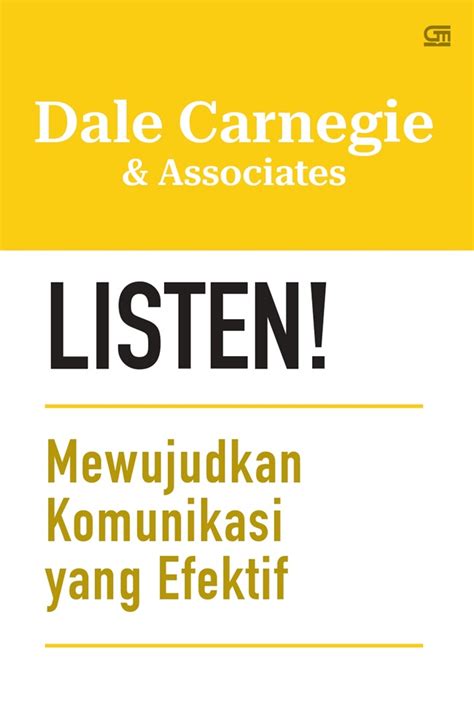 Jual Buku Listen Mewujudkan Komunikasi Yang Efektif Karya Dale