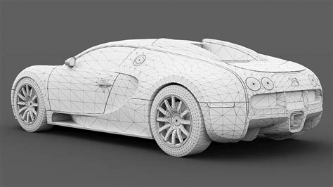 3d Bugatti Veyron Model Turbosquid 1948139