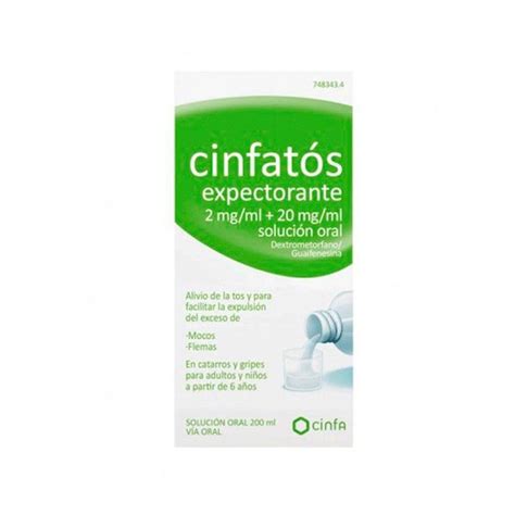 Comprar Cinfatos Expectorante Solucion Ml Precio Barato Oferta Online