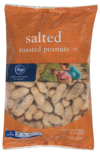 Kroger® Roasted Salted In Shell Peanuts 10 Oz King Soopers