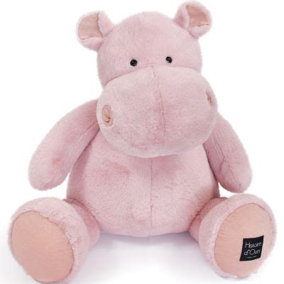 Peluche géante hippopotame Hip Pie 85 cm Bimbelot