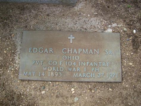 Edgar Allen Doc” Chapman Sr 1893 1971 Find A Grave Memorial