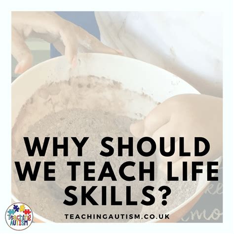 Why Its Important To Teach Life Skills In Schools Teaching Autism