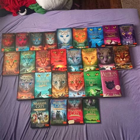 All My Warrior Cats Books By Feuersturm97 On Deviantart