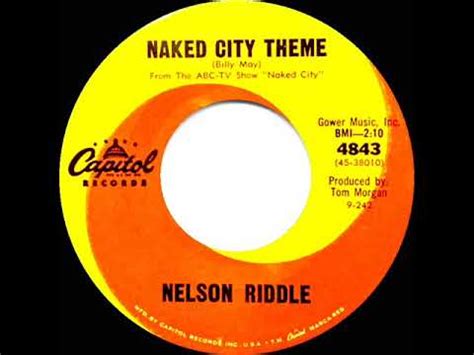 1962 Nelson Riddle Naked City Theme YouTube Music