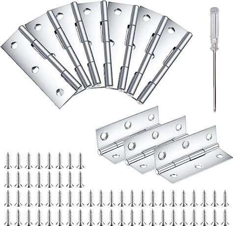 Edelstahl Scharniere Steckverbinder 10 Stück 75mm Türscharnier