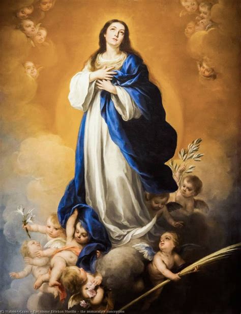 Bartolome Esteban Murillo The Immaculate Conception Blessed Virgin