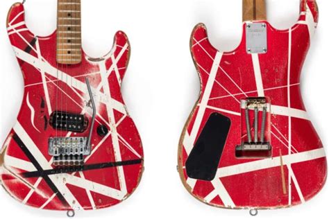 Eddie Van Halens Famous 1984 Guitar Up For Auction At Sothebys