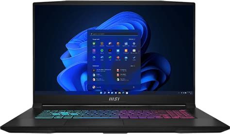 MSI Katana 17 B12VGK 408 Gaming Laptop 17 3 FHD 144Hz I7 12650H