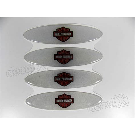 Adesivos Capacete Harley Davidson Resinados Refletivo Rs Adesivos