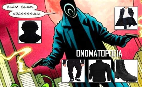 Batman Onomatopoeia Villain