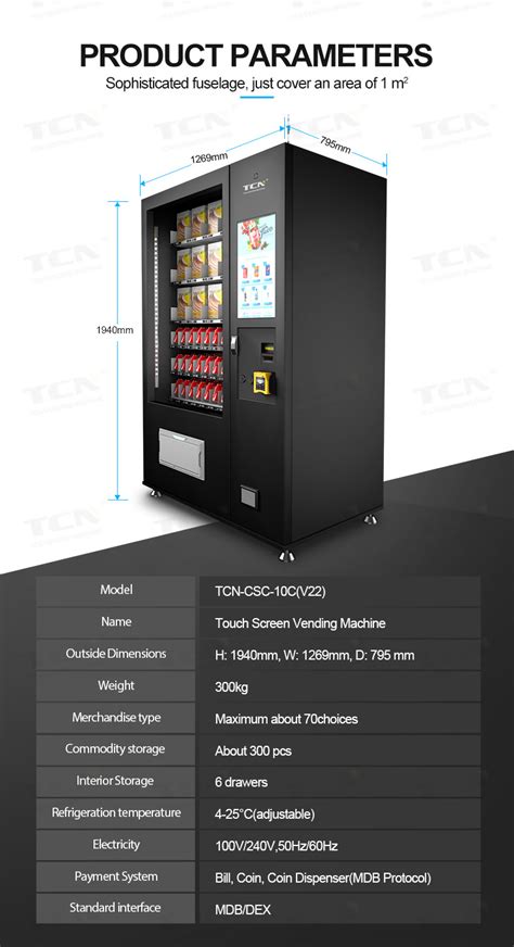 Vending Machine Snack Vending Machine Drink Vending Machine Tcn