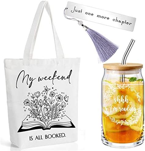 Amazon Tuitessine Bookish Gifts For Book Lover Readers Canvas Tote