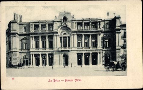 Ansichtskarte Postkarte Buenos Aires Argentinien La Bolsa 1905