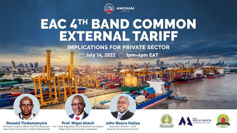 The Eac Th Band Common External Tariff Implications For Private