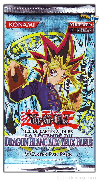 Booster La Légende Du Dragon Blanc Aux Yeux Bleus version Canada Yu