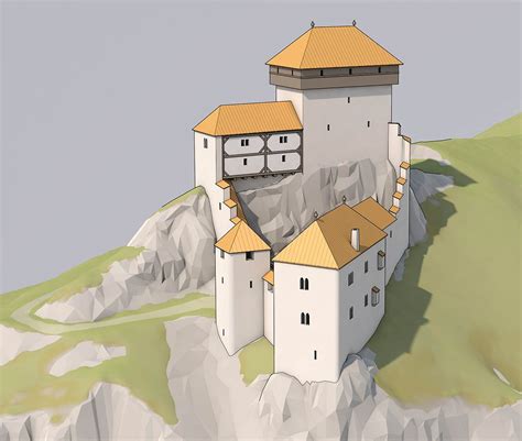 Bildebene Ch Illustrationen Und Visualisierungen Burg