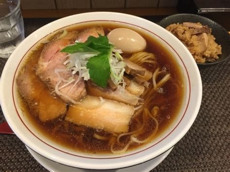 『味玉チャーシュー麺大盛＋肉炒飯』麺庵ちとせのレビュー ラーメンデータベース