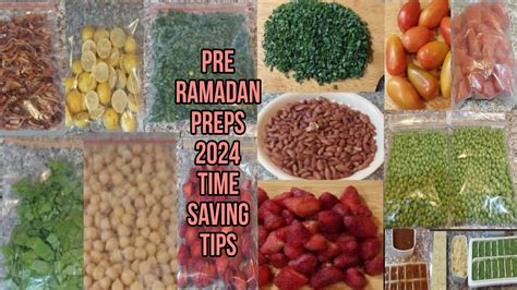 Pre Ramadan Preparation 2024 Make And Freeze Vegetables Meal Prep