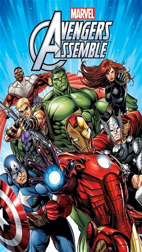 Cartoon Avengers Wallpapers - Wallpaper Cave