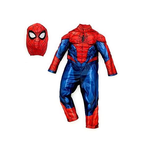 Disney Store Costume Spider Man pour enfants deux pièces avec masq