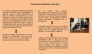 Notificacion Y Funciones Del Defensor Ppt