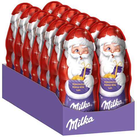 Milka Weihnachtsmann Alpenmilch 90g Online Kaufen Im World Of Sweets Shop