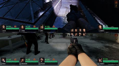 Survivor Portrait Icons Black Version Mod For Left 4 Dead 2