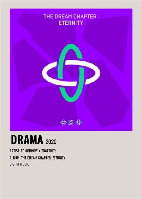 Drama TXT Song Polaroid Poster Songs Txt Album Covers