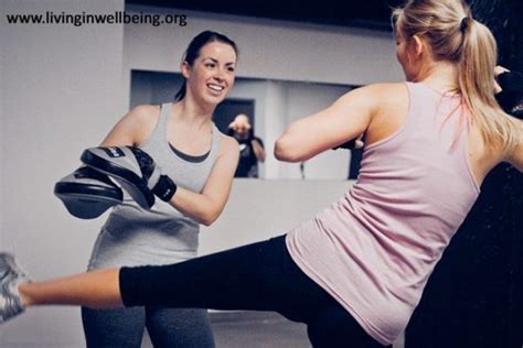 Health Benefits Of Kickboxing For Women Living In Well Being